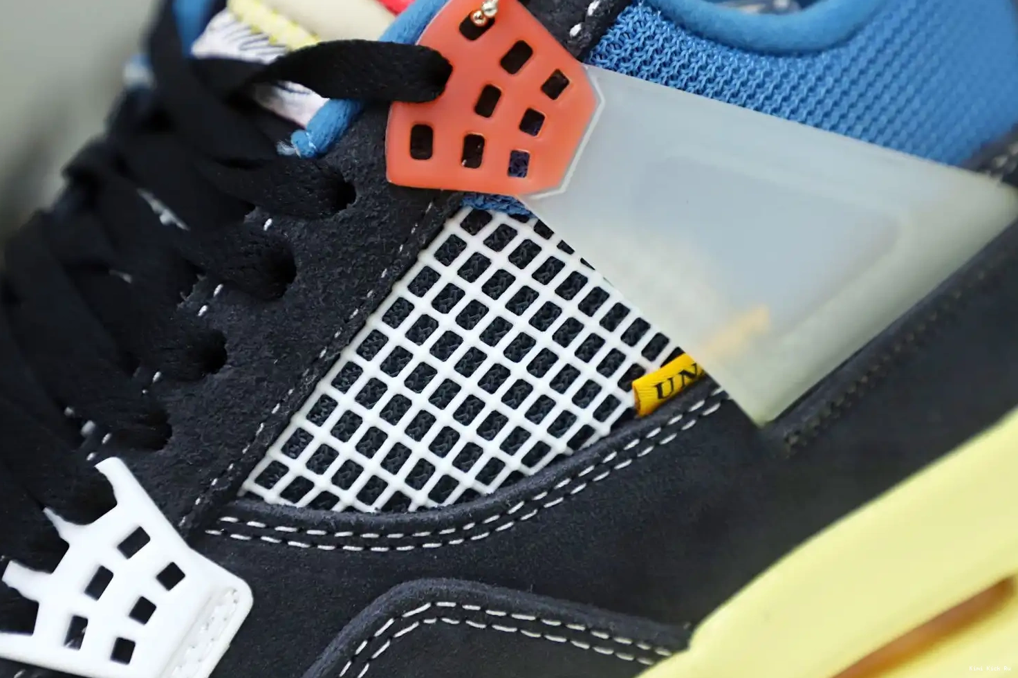 Kimikick LA 4 RETRO JORDAN AIR 'OFF X NOIR' UNION 0724
